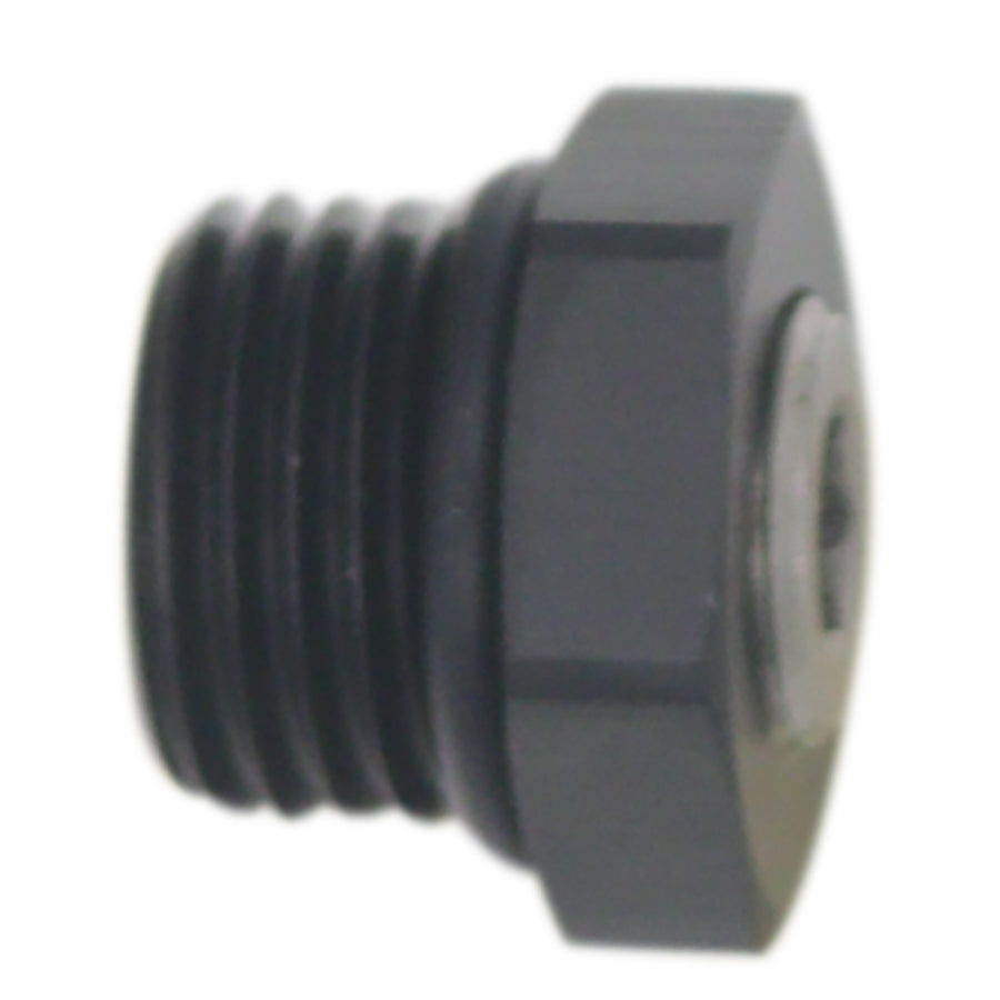 6AN ORB Plug Fitting with 1/8" NPT Port