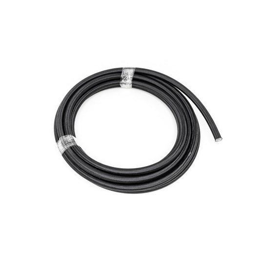 20 ft, 6AN Black Nylon Braided PTFE Hose
