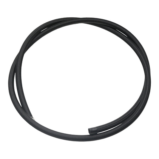 6 ft, 10AN Black Nylon Braided PTFE Hose