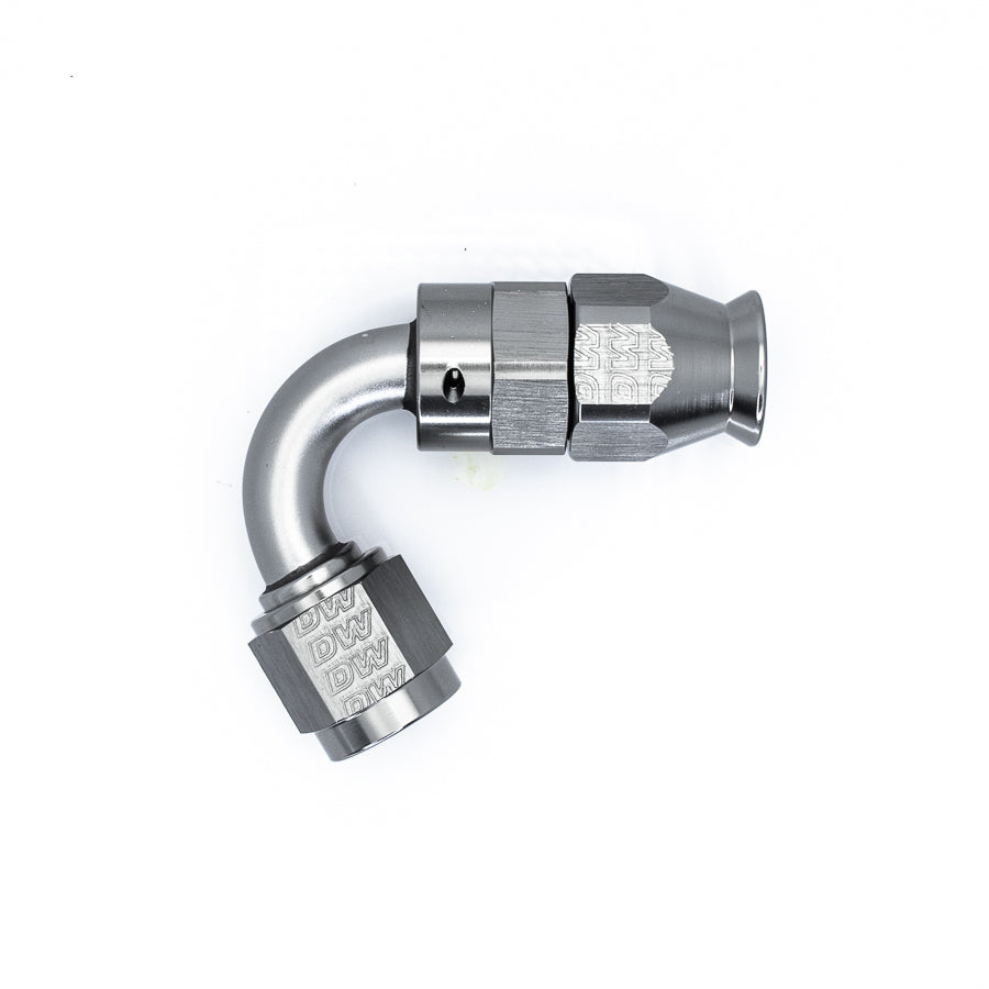 120-Deg. 6AN PTFE Swivel Hose End