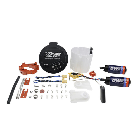 X2 Fuel Pump Module w/DW400 Fuel pumps for 2006-19 Dodge Hemi