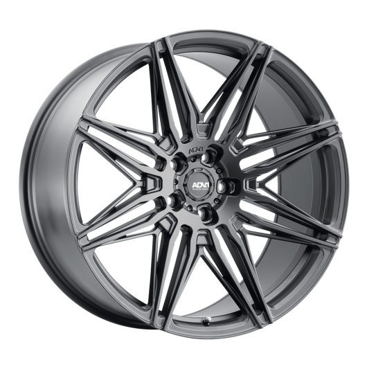 ADV08 V12 22 | 22x10.5 | 5x130 | Satin Black | Satin Black | Non-BL | V11220529P33