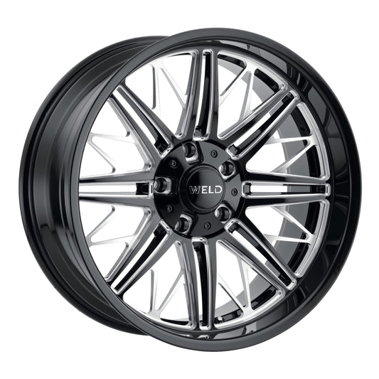 Cascade 22 | 22x12 | 8x180 | Gloss Black Milled | Gloss Black Milled | Non-BL | W14522018475