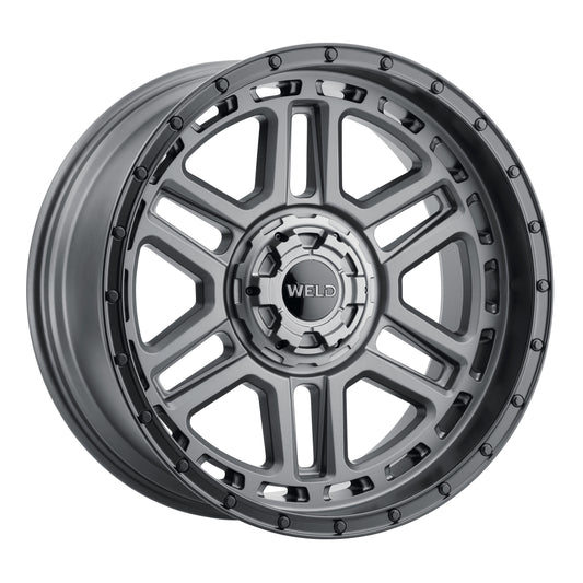 Crux 22 | 22x12 | 5x127 | Satin Gunmetal | Satin Gunmetal | Non-BL | W22122057475