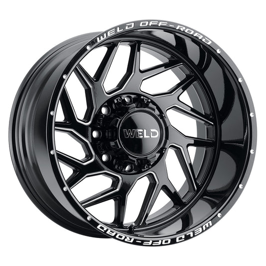 Fulcrum 20 | 20x10 | 8x165.1 | Gloss Black Milled | Gloss Black Milled | Non-BL | W11700082475