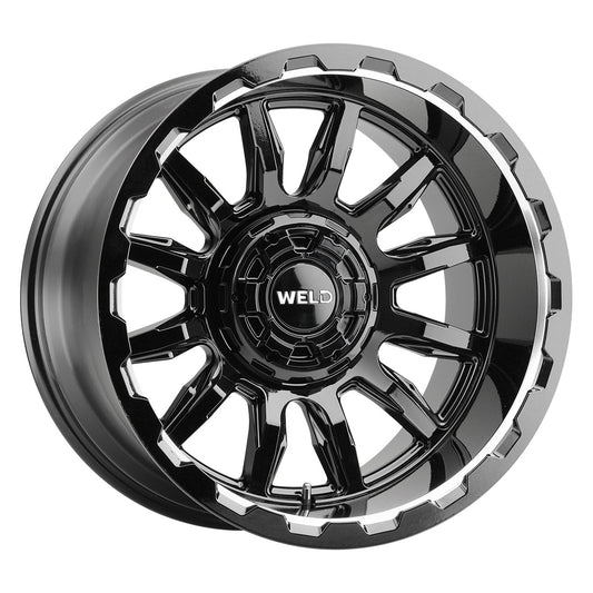 Gauntlet 20 | 20x10 | 5x114.3 | Gloss Black Milled | Gloss Black Milled | Non-BL | W13700026475