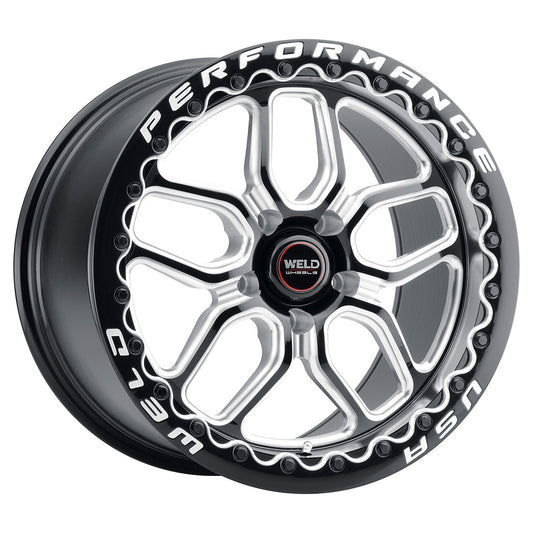 Laguna Beadlock 18 | 18x12 | 5x120 | Gloss Black Milled | Gloss Black Milled | Black SBL | S90782022P52