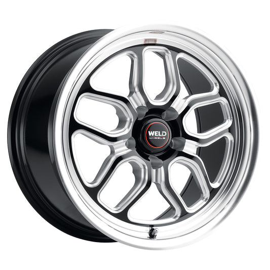 Laguna Drag 17 | 17x10 | 5x114.3 | Gloss Black Milled | Gloss Black Milled | Non-BL | S15270067P49