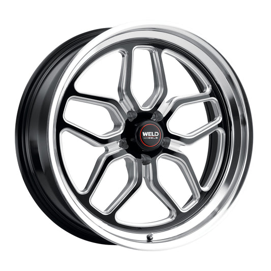 Laguna Street 22 | 22x8.5 | 5x127 | Gloss Black Milled | Gloss Black Milled | Non-BL | S10728573500