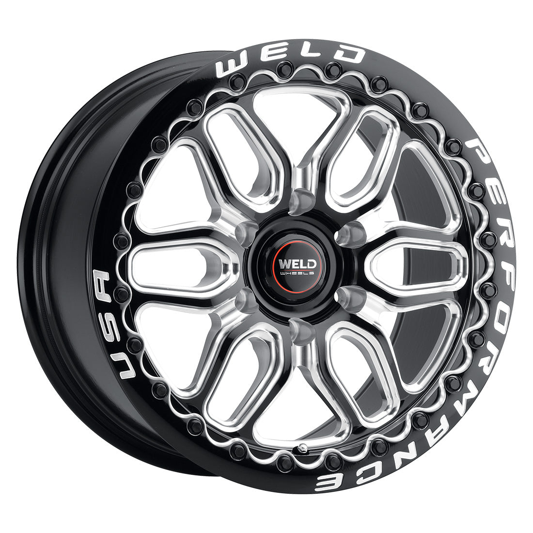 Laguna 6 Beadlock 17 | 17x10 | 6x139.7 | Gloss Black Milled | Gloss Black Milled | Black SBL | S90370084P25