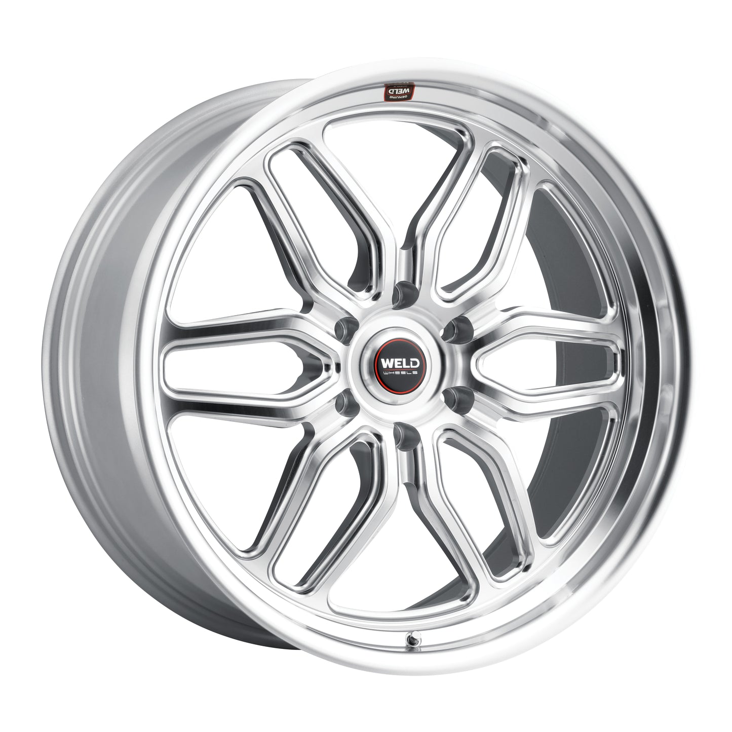 Laguna 6 Street 22 | 22x10.5 | 6x139.7 | Gloss Machined | Gloss Silver Machined | Non-BL | S11420584P32