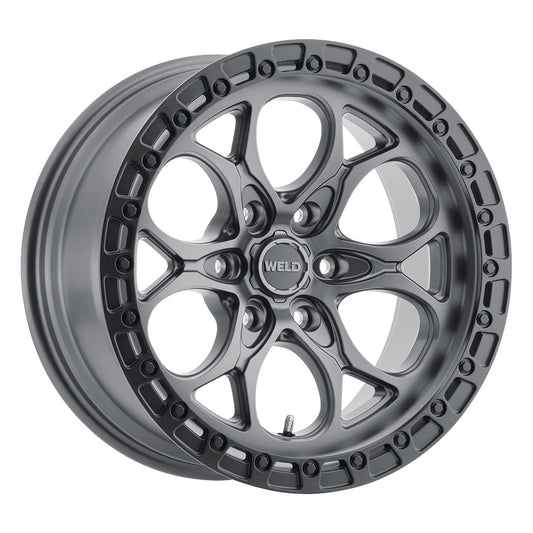 Ledge 6 17 | 17x9 | 6x135 | Satin Gunmetal | Gloss Gunmetal | Non-BL | W10779089450