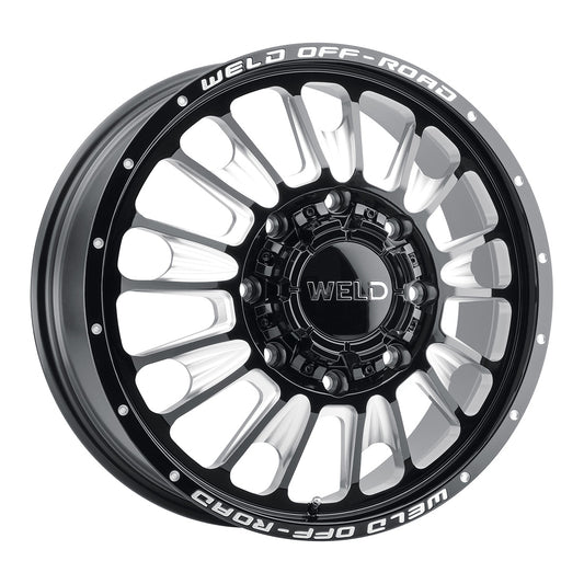 Scorch Dually Front 20 | 20x8.25 | 8x165.1 | Gloss Black Milled | Gloss Black Milled | Non-BL | W12108280890