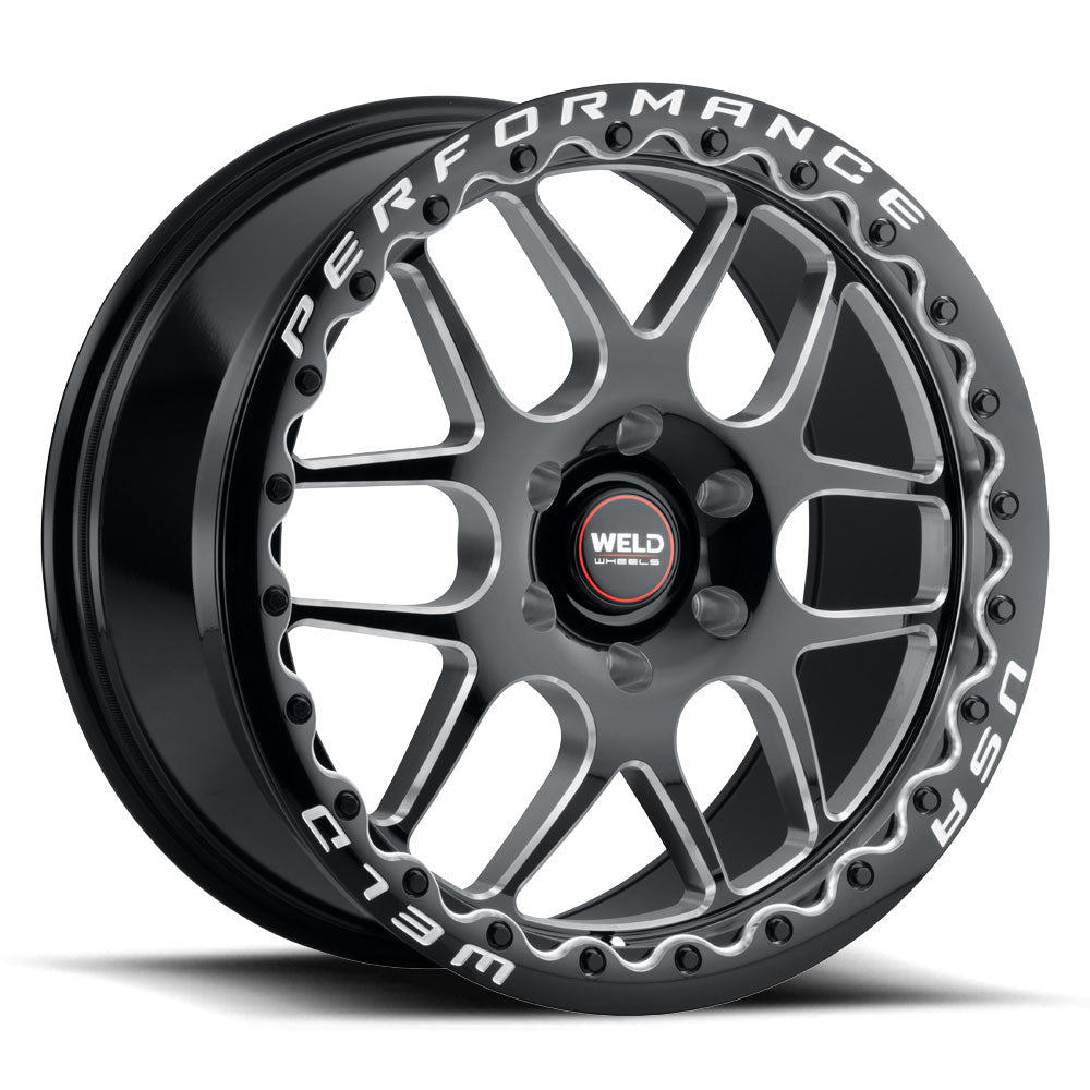 Solana Beadlock 20 | 20x10.5 | 5x127 | Gloss Black Milled | SBL | S91000575P38