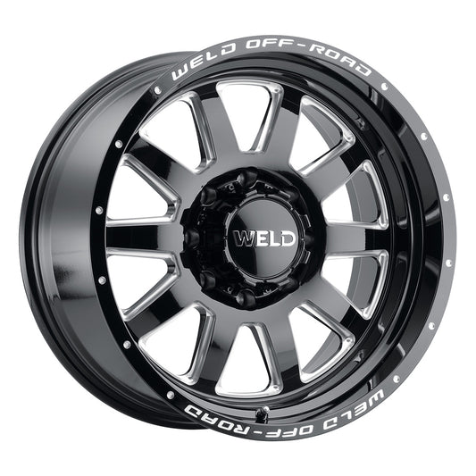 Stealth 20 | 20x9 | 8x165.1 | Gloss Black Milled | Gloss Black Milled | Non-BL | W10209082501