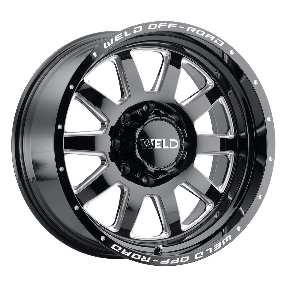 Stealth 20 | 20x9 | 8x180 | Gloss Black Milled | Gloss Black Milled | Non-BL | W10209018501