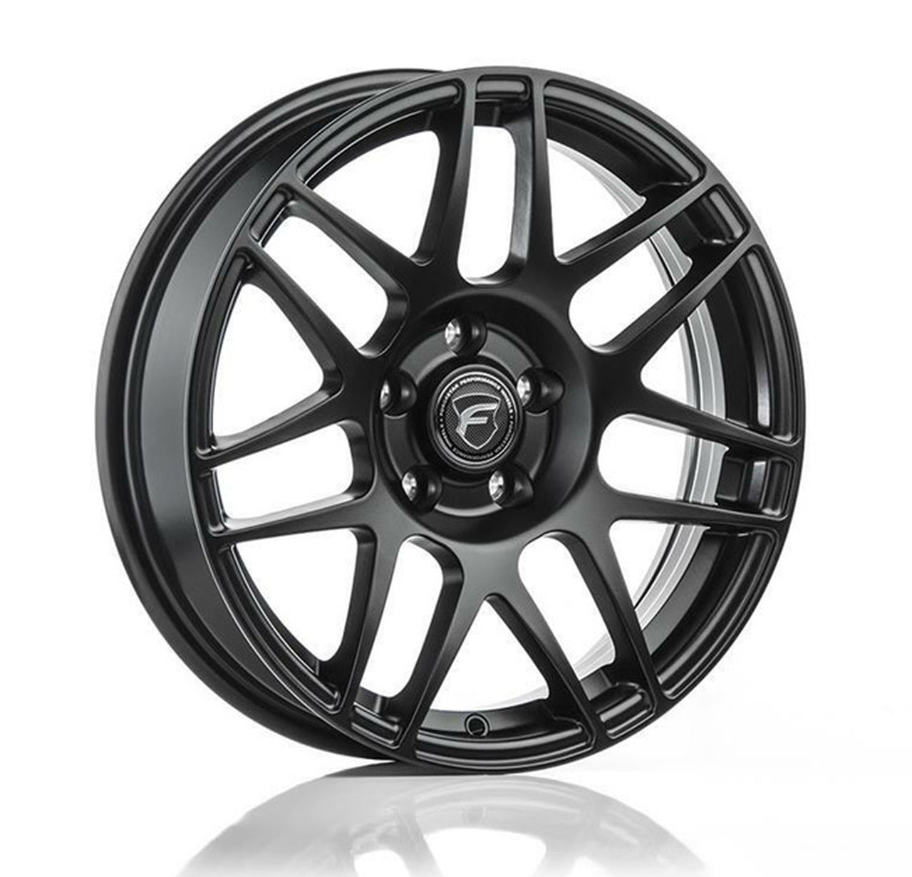 Forgestar F14 Drag Pack SatinBlack Pair of Wheels 17x5 -26 5x4.75BC