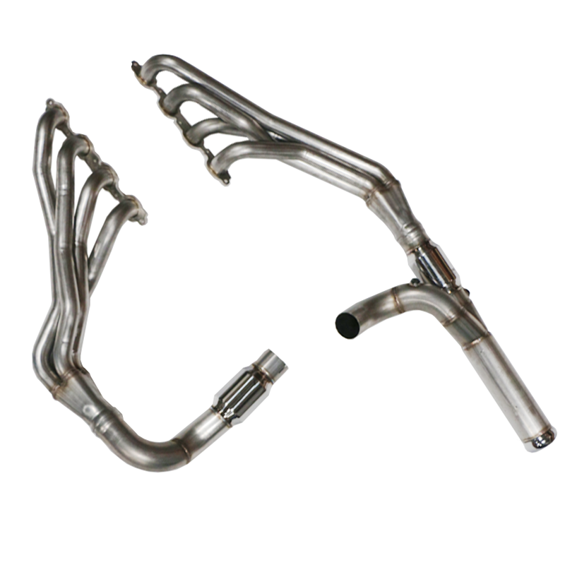 TSP 1-7/8" 304 Stainless Steel Long Tube Headers and Catted Y-Pipe for 2014-2018 Chevy/GMC 5.3L Trucks