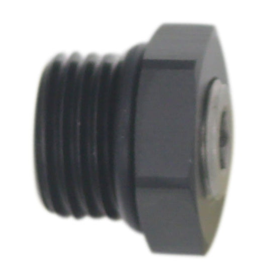6AN ORB Plug Fitting with 1/8" NPT Port