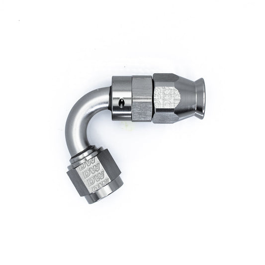 120-Deg. 6AN PTFE Swivel Hose End