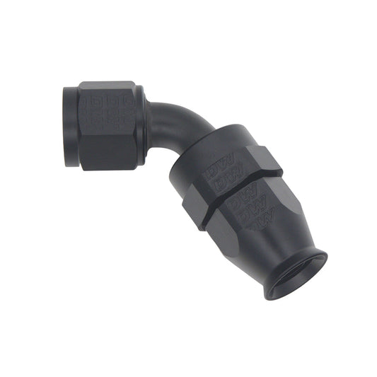 60-Deg. 8AN PTFE Swivel Hose End