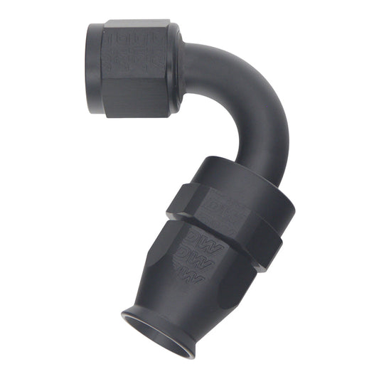 120-Deg. 8AN PTFE Swivel Hose End