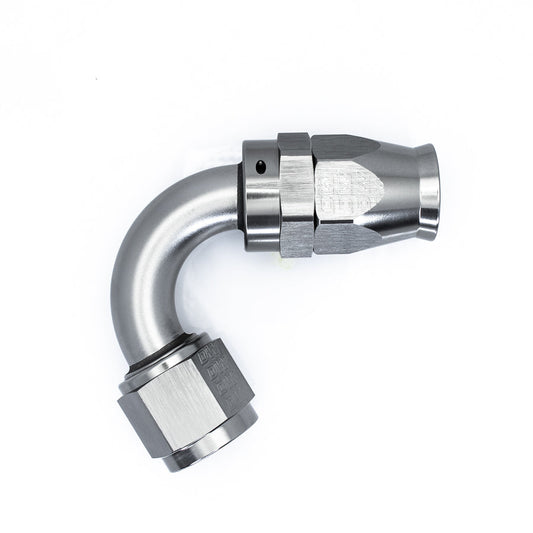 120-Deg. 10AN Swivel Hose End