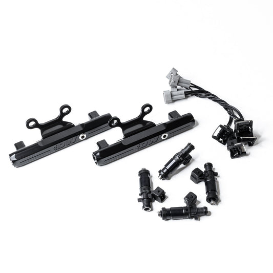 Subaru upgrade fuel rails and 1200cc injectors