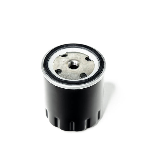 Replacement spin-on fuel filter element, 5 micron. Fits DW Spin-on fuel filter housing. E85 compatible. Universal