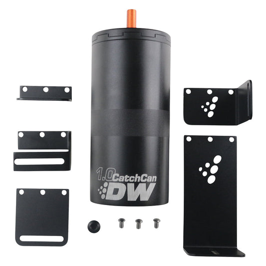 Deatschwerks 1 Liter Motorsport Oil Catch Can Assembly