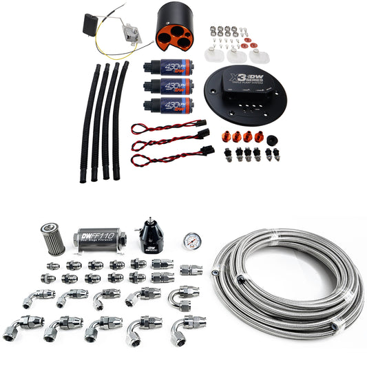 1998-2004 Ford Mustang X3 Module + Pumps +Plumbing Kit