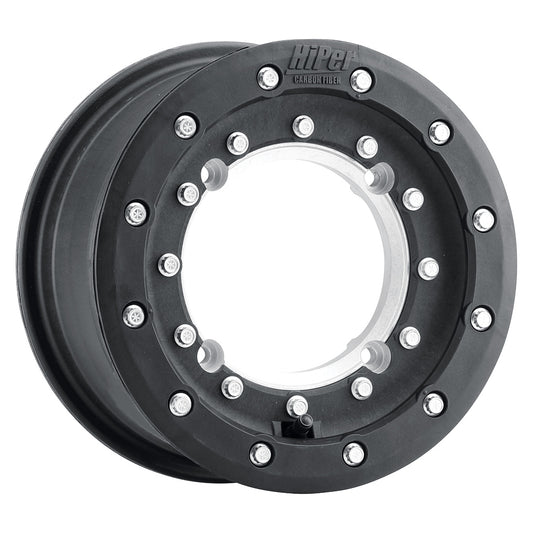 Tech 3 Front 10 | 10x5 | 4x156 | Satin Black | Raw | Black Mod SBL - Cover | 1050-YPF-SBL-BKC