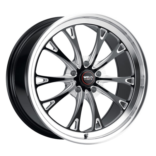 Belmont Street 20 | 20x8 | 5x127 | Gloss Black Milled | Gloss Black Milled | Non-BL | S11308073450