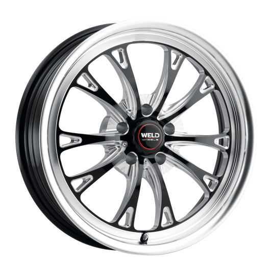 Belmont Drag 18 | 18x5 | 5x120 | Gloss Black Milled | Gloss Black Milled | Non-BL | S1578C022N08