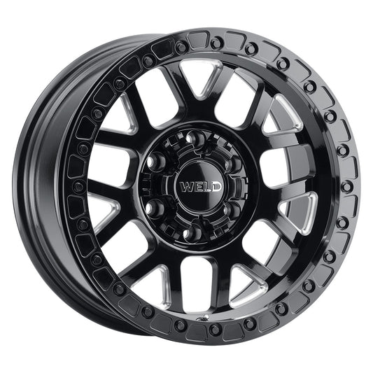 Cinch Beadlock 17 | 17x9 | 6x135 | Gloss Black Milled | Gloss Black Milled | Gloss Black SBL | W90279098450