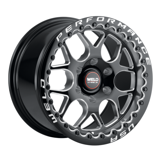 Solana Beadlock 17 | 17x10 | 6x135 | Gloss Black Milled | SBL | S91070089P42