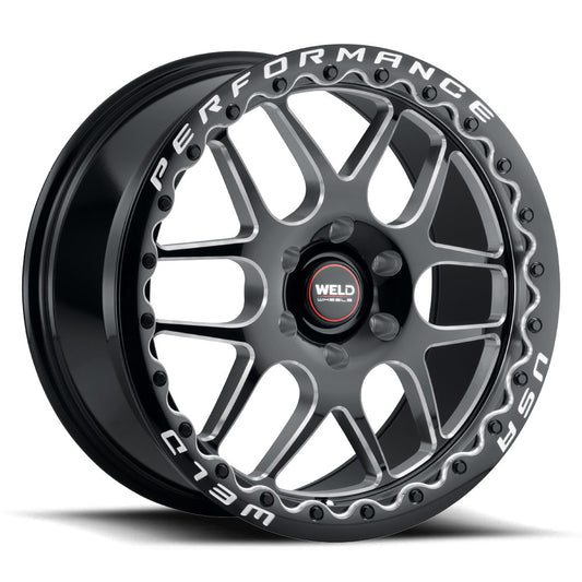 Solana Beadlock 20 | 20x10 | 6x135 | Gloss Black Milled | SBL | S91000089P38