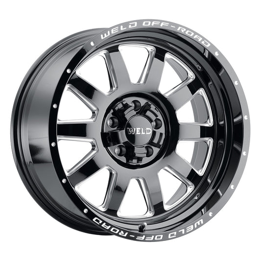 Stealth 20 | 20x10 | 5x114.3 | Gloss Black Milled | Gloss Black Milled | Non-BL | W10200026476