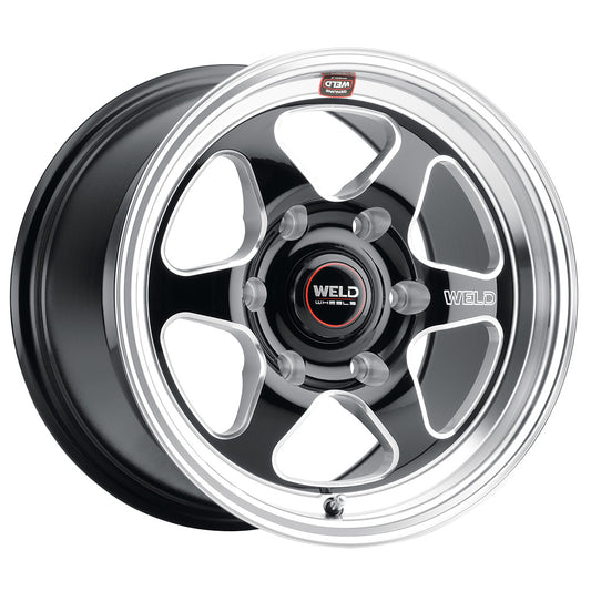 Ventura 6 Drag 15 | 15x10 | 6x139.7 | Gloss Black Milled | Gloss Black Milled | Non-BL | S156B0084P38