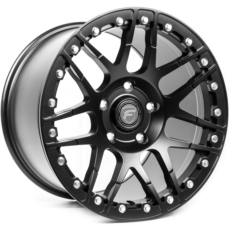 Forgestar F14 Beadlock Satin Black Pair Of Wheels 17x11 +43 5x4.75BC