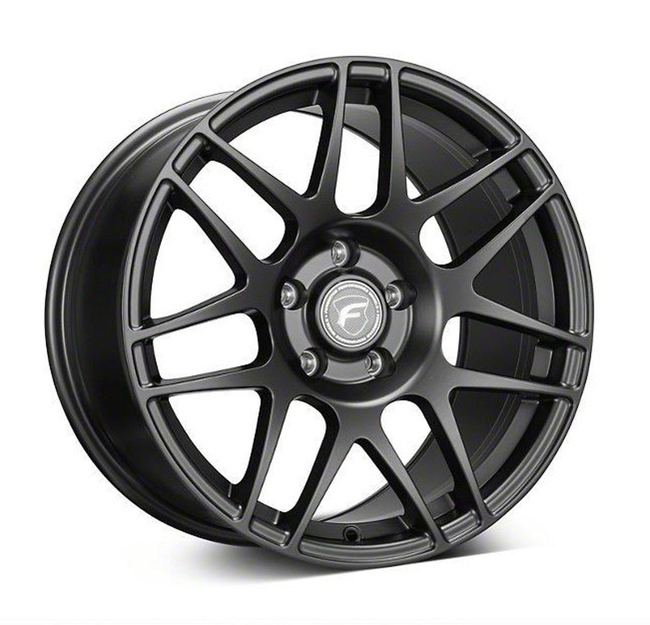 Forgestar F14 Drag Pack Satin Black Pair of Wheels 17x10 +30 5x115BC